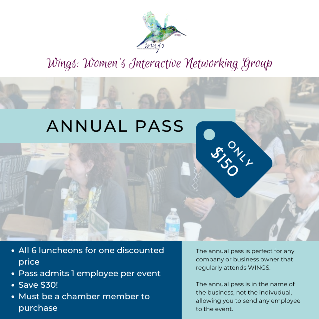 Wings Luncheons Annual Pass $150